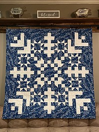 Jelly Snowflake Quilt