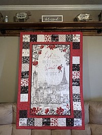 Travel The World Squares Quilt