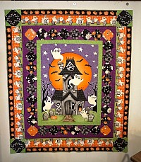 Ghostly “Glow” Town Quilt #1